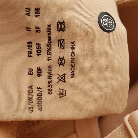 Wingslove Full Figure Bra Underwire Multiway Straps in Nude 40DDD/40F - Picture 11 of 13